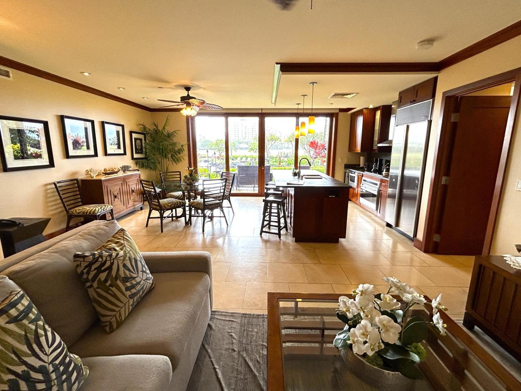 Luxury Ko Olina Beach Rental B105 Ground Floor With Private Garden 1Parking Kapolei Exterior photo