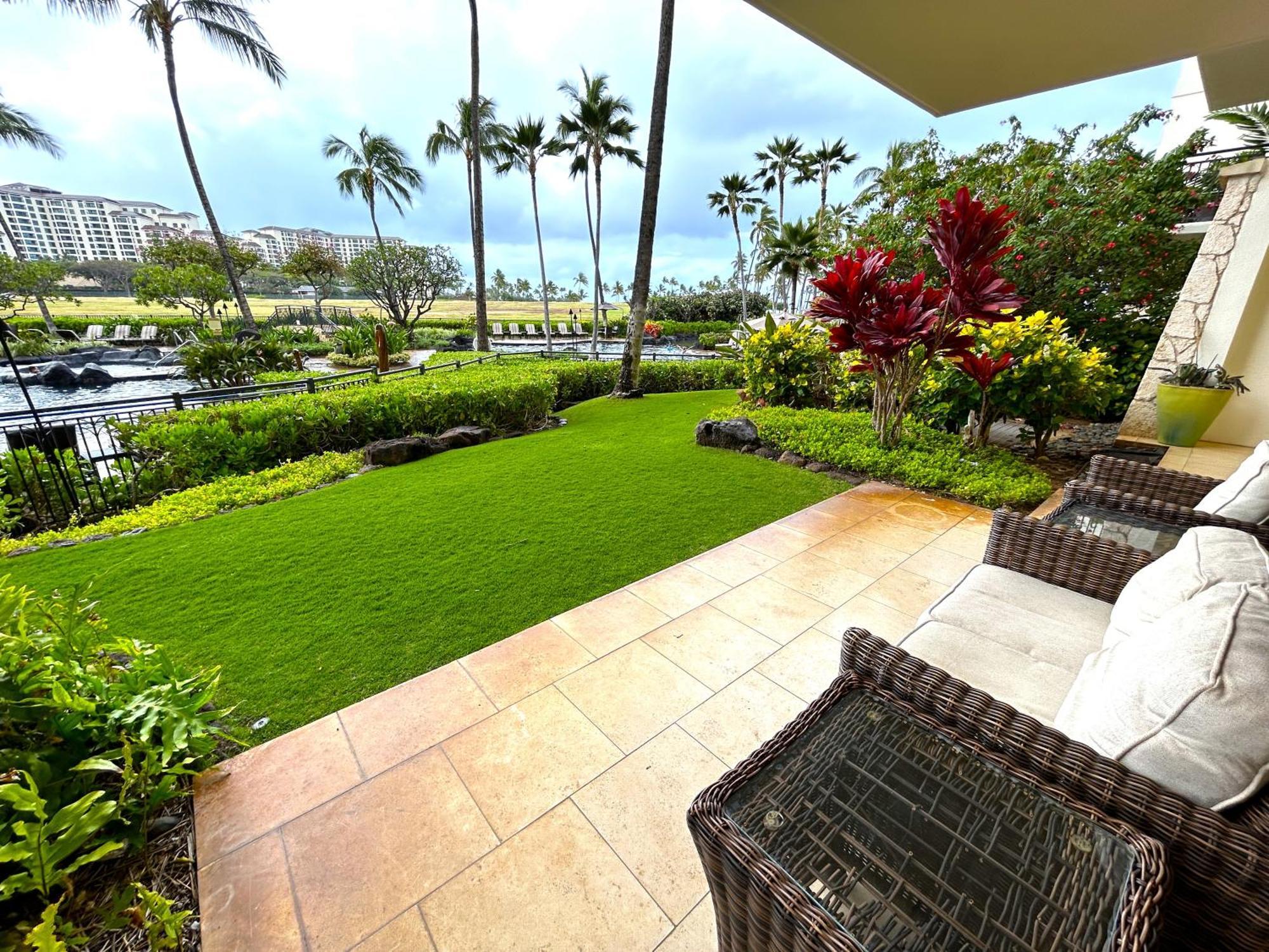 Luxury Ko Olina Beach Rental B105 Ground Floor With Private Garden 1Parking Kapolei Exterior photo